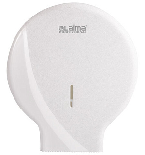 Диспенсер для туалетной бумаги LAIMA PROFESSIONAL ORIGINAL (Система T2), малый, белый, ABS, 605766
