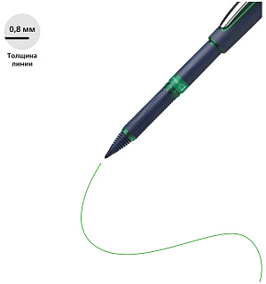 Ручка-роллер Schneider "One Business" зеленая, 0,8мм, одноразовая