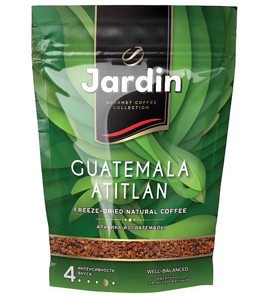 Кофе растворимый JARDIN "Guatemala Atitlan" ("Гватемала Атитлан"), сублимированный, 150 г, мягкая упаковка, 1016-14