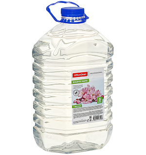 Мыло жидкое OfficeClean "Proffesional. Цветочное", прозрачное, ПЭТ, 5л