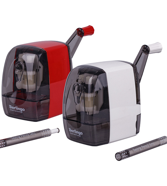 Точилка механическая Berlingo "Smart Technology", цвета в асс., пласт. корпус, инд. упаковка