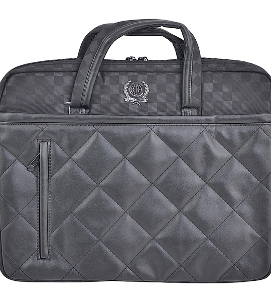 Сумка для ноутбука 15,6"-16" Continent CC-036 Black полиэстер, экокожа, черный, 400*300*35мм