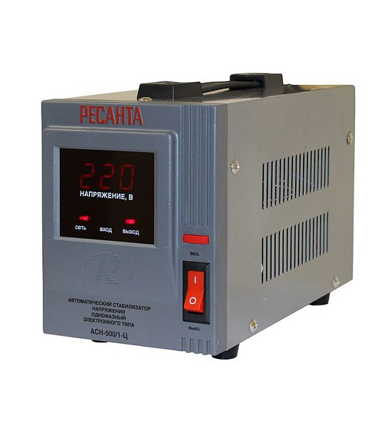 Стабилизатор "Ресанта" АСН-500/1-Ц