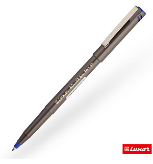 Ручка-роллер Luxor синяя, 0,7мм, одноразовая