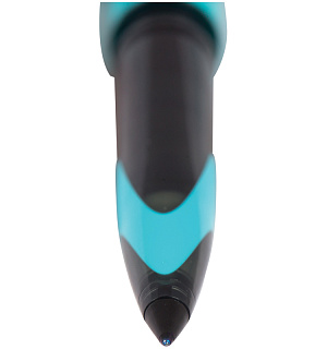 Ручка-роллер Uni "Uni-Ball Air UBA-188E" синяя, 0,5мм, голубой корпус