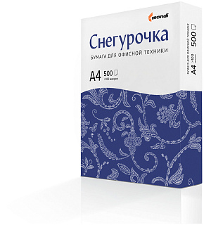 Бумага Снегурочка А4, Марка С, 500л.