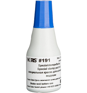 Краска штемпельная универс. 191А,син.д/глянц.бум.,мет.,пласт. 25мл Германия