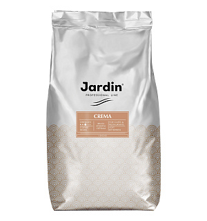 Кофе в зернах JARDIN (Жардин) "Crema", натуральный, 1000 г, вакуумная упаковка, 0846-08