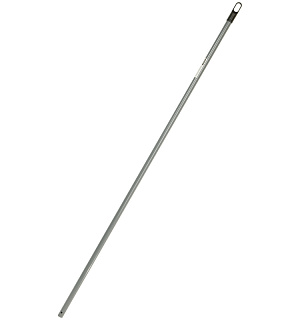 Черенок OfficeClean Professional, металлический, 140см, без резьбы