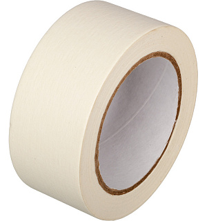 Клейкая лента бумажная (малярная) 48х50