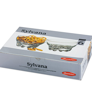 Набор салатников/креманок "Sylvana", 6 шт., 300 мл, стекло, PASABAHCE, 43258