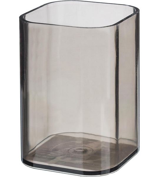 Подставка-стакан для канцелярских принадлежностей Attache office прозр черн