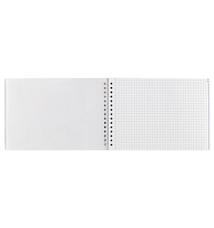 Блокнот А5 60л. на гребне MESHU "Сute memphis", пластиковая обложка