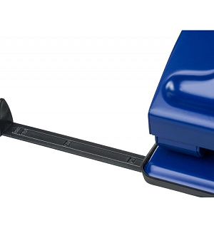 Дырокол SAX 406 до 30л., металл, с лин., синий, Австрия-Венгрия