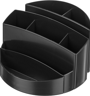Подставка-органайзер д/канцеляр. мелочей Attache 8 отделений office черный