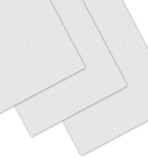 Обложки картонные для переплета А4, КОМПЛЕКТ 100 шт., тиснение под лен, 250 г/м2, белые, BRAUBERG, 530839