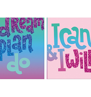 Бизнес-блокнот А5, 64л., ЛАЙТ, BG "Блестящие планы", глянцевая ламинация