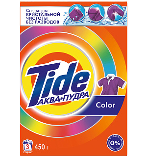 Порошок для машинной стирки Tide "Color", 450г