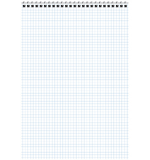 Блокнот А4 80л. на гребне ArtSpace "Моноколор. Bright modern", твердая подложка