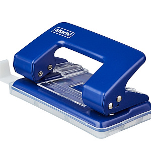 Дырокол ATTACHE 6304 до 12л. с лин, металл., синий