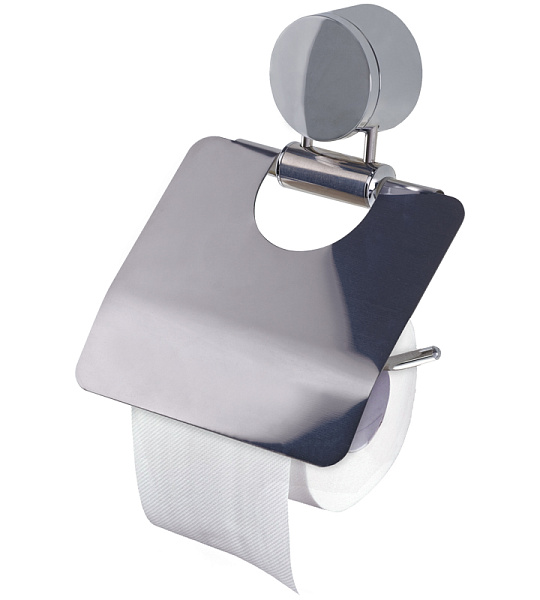 Держатель для туалетной бумаги в рулонах OfficeClean нержавеющая сталь, хром