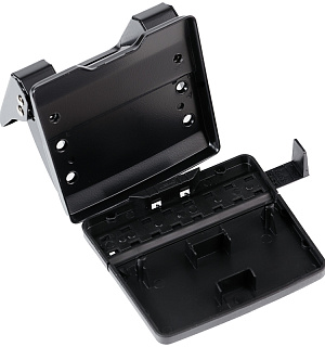 Дырокол Berlingo "Universal" 20л., металлический, черный, с линейкой