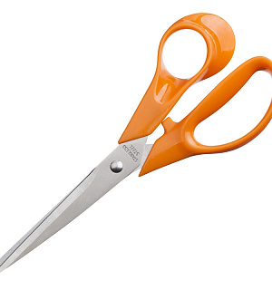 Ножницы Attache Orange 177 мм с пластик. эллиптическими ручками,цвет