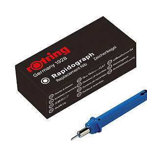 Пишущий элемент для рапидографа Rotring 0,7мм, картон. упаковка