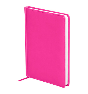Ежедневник датированный 2023г., A5, 176л., кожзам, OfficeSpace "Winner", фуксия