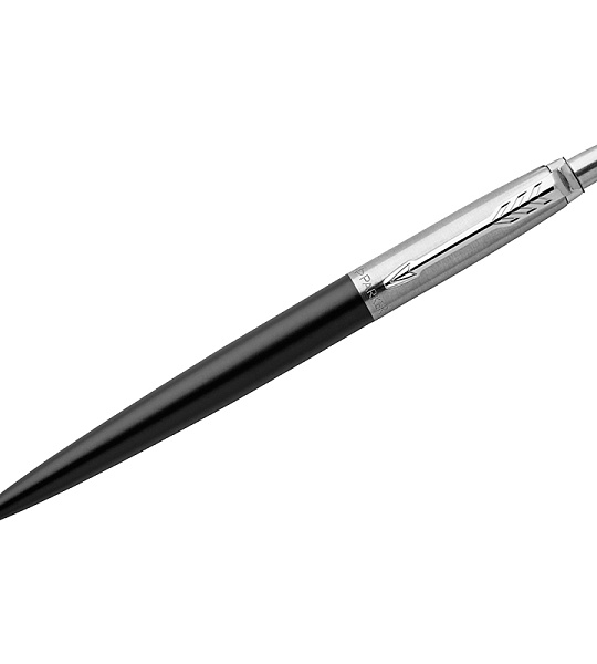 Ручка шариковая Parker "Jotter Bond Street Black CT" синяя, 1,0мм, кнопочн., подарочная упаковка
