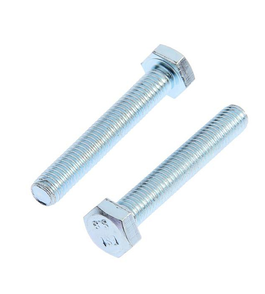 Болт ТУНДРА krep DIN933 М8x50, цинк 3 шт.