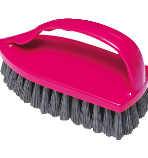 Щетка-утюжок для уборки York "Maxi", 8,5*14,5*6см, щетина 2,5см, пластик