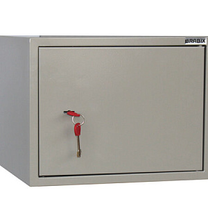 Шкаф металлический для документов BRABIX "KBS-02", 320х420х350 мм, 9,6 кг, сварной, 291151