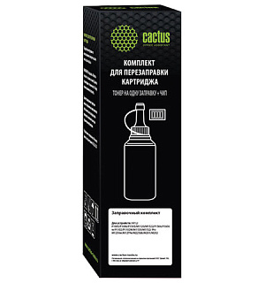 Заправочный комплект CACTUS (CS-RK-CE285A) для HP LJ P1005/M1132/M125/Canon LBP3010, с чипом, 85 г