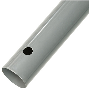 Черенок OfficeClean Professional, металлический, 140см, без резьбы