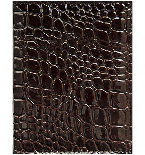 Бумажник водителя OfficeSpace иск. кожа, коричневый, крокодил