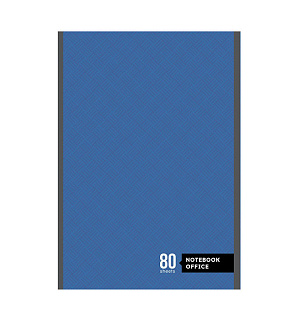 Блокнот А5 80л. на скрепке ArtSpace "Моноколор. Офис"