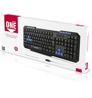 Клавиатура Smartbuy ONE 221, USB мультимедийная, черный