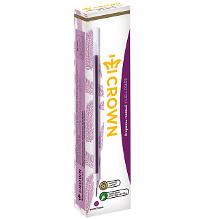 Стержень гелевый Crown "Hi-Jell Color" фиолетовый, 138мм, 0,7мм