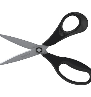 Ножницы Berlingo "Easycut 200" 20см, эргономичные ручки, европодвес