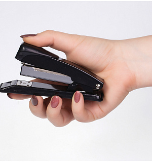 Степлер №24/6 OfficeSpace до 20л., металлический корпус, черный