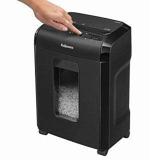 Уничтожитель (шредер) FELLOWES 10M, 5 уровень секретности, 2x15 мм, 10 листов, 19 литров, FS-46306