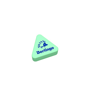 Ластик Berlingo "Zoo", треугольный, термопластичная резина, 28*24*10мм