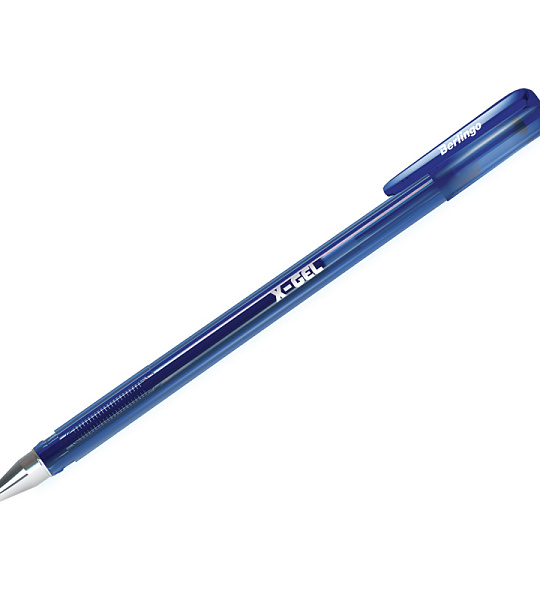 Ручка гелевая Berlingo "X-Gel" синяя, 0,5мм