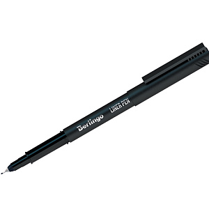 Ручка капиллярная Berlingo "Liner pen" черная, 0,4мм