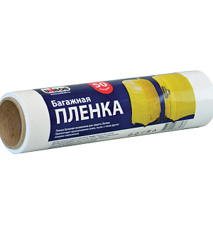 Стрейч-пленка багажная Unibob, 250мм*50м, 20мкм, белая