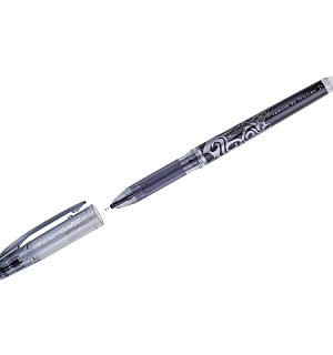 Ручка гелевая стираемая Pilot "Frixion Point" черная, 0,5мм