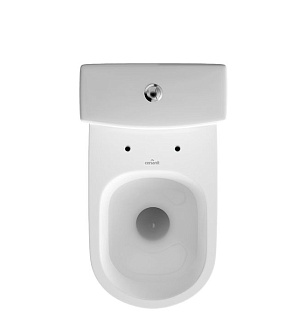 Унитаз компакт Cersanit CITY NEW CLEAN ON 011 3/5, дюр.slim, lift, e-off, цвет белый