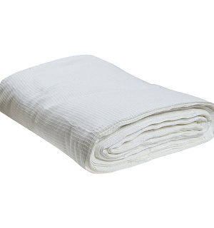 Полотно вафельное отбеленное 40см*50м OfficeClean, 120г/м2