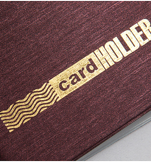 Визитница настольная OfficeSpace на 96 визиток, ПВХ, ассорти